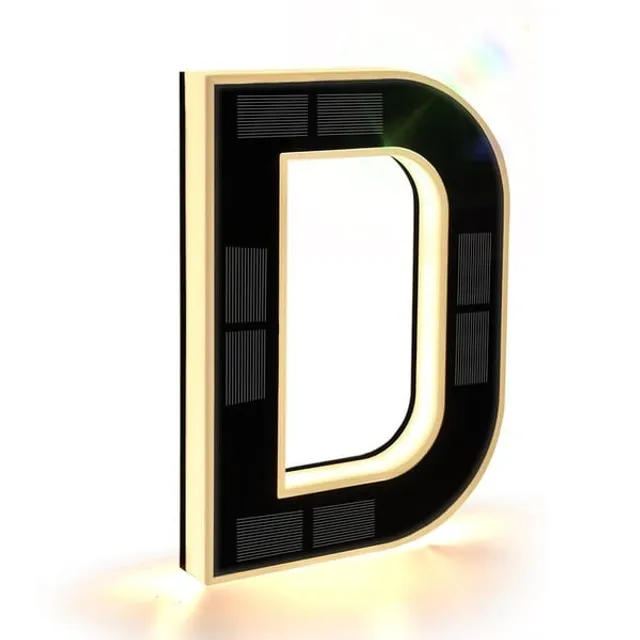 🔥Solar Lighted House Numbers for Outside