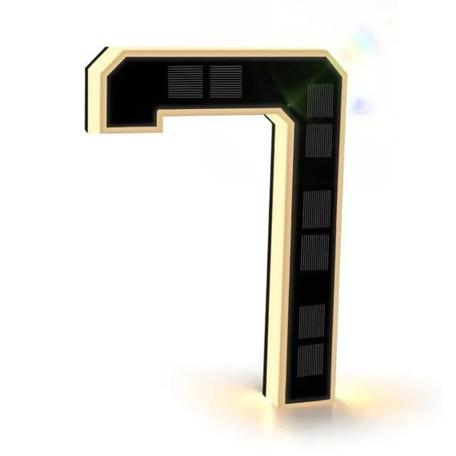 🔥Solar Lighted House Numbers for Outside